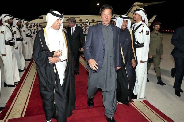 وز یراعظم پاکستان عمران خان کا دورہ قطر