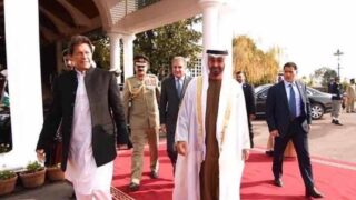 Imran Khan - Sheikh Mohamed bin Zayed