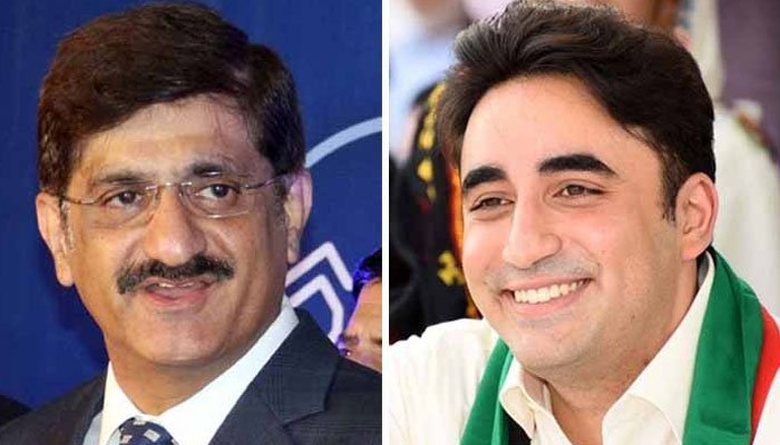 Murad Ali Shah and Bilawal Bhutto