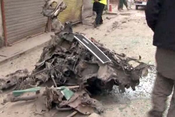 پشاور کے علاقے کالی باڑی میں دھماکا، خاتون سمیت 6 افراد زخمی