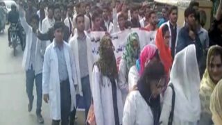 Young Doctors Protest