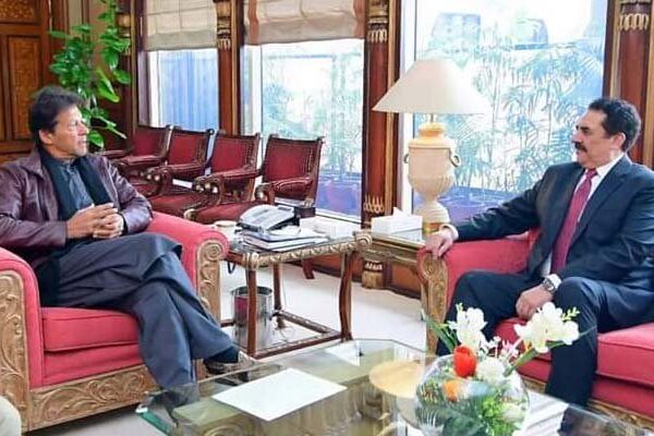 وزیراعظم عمران خان سے اسلامی فوجی اتحاد کے سربراہ راحیل شریف کی ملاقات
