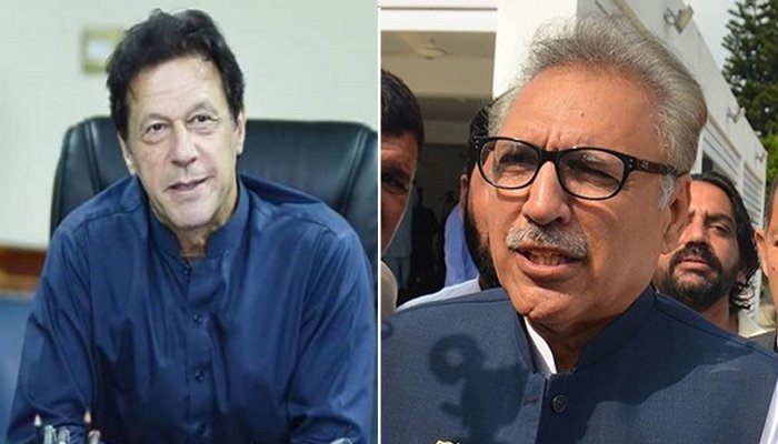 Imran Khan and Arif Alvi