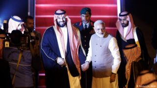 Mohammed bin Salman - Narendra Modi