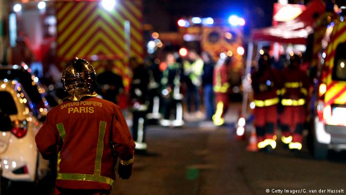 Paris Building Fire