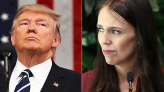 Donald Trump - Jacinda Ardern