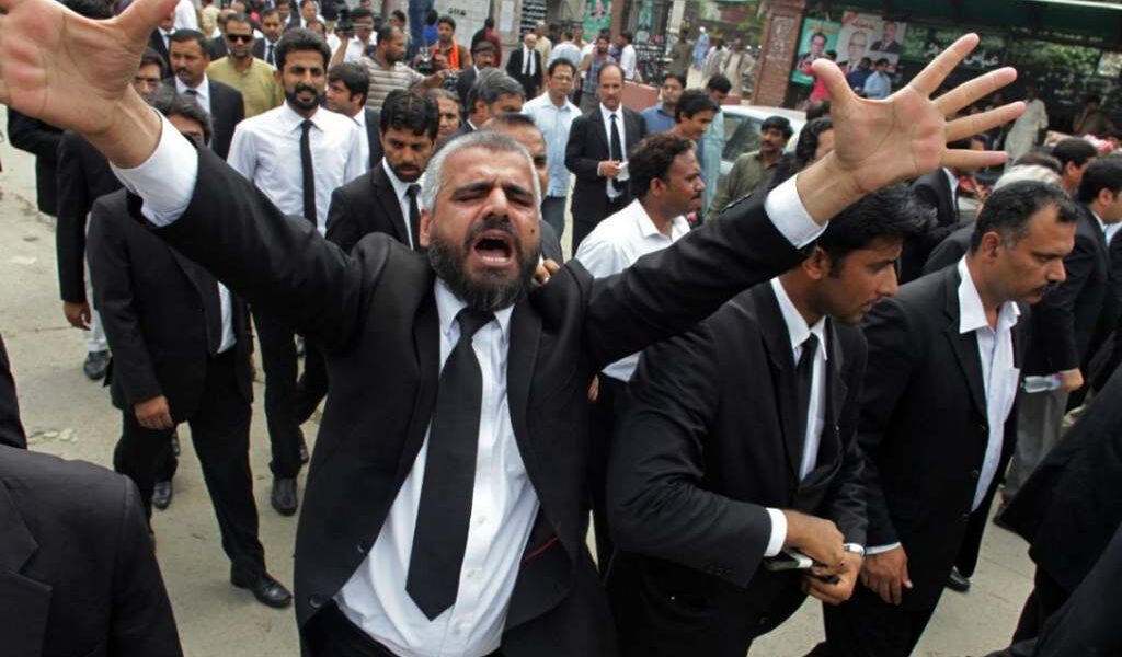 Lawyers Protest