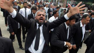 Lawyers Protest