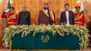 Mohammad bin Salman in Pakistan Imran Khan