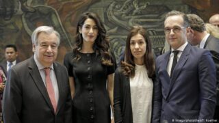 Antonio Guterres - Amal Clooney