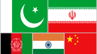 China, India, Afghanistan, Iran