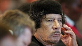 Colonel Muammar Gaddafi