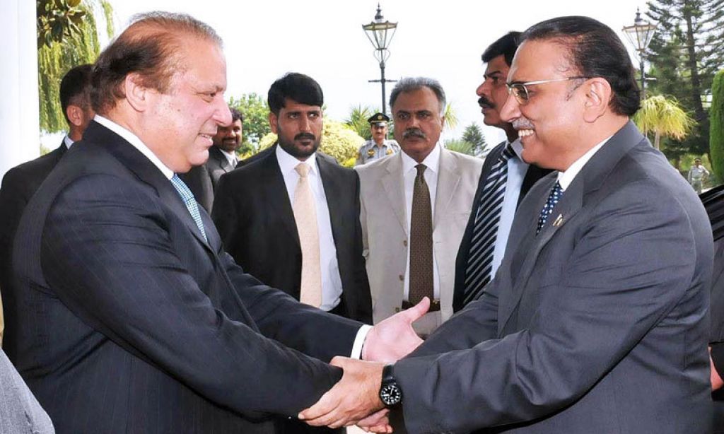 Nawaz Sharif - Asif Zardari