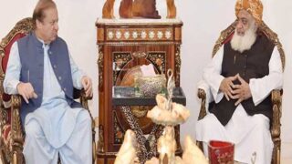 Nawaz Sharif - Maulana Fazlur Rahman