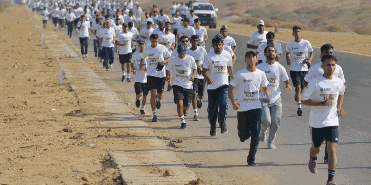 Commissnioer Karachi Merathon