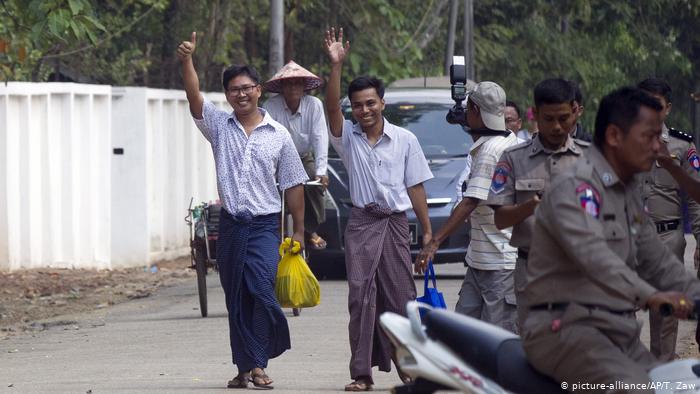 Myanmar Release journalists