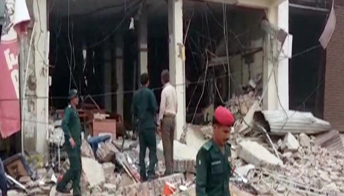 Sadiqabad Private Bank Blast