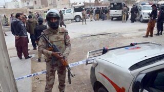 Balochistan Terrorists Firing