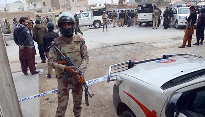 Balochistan Terrorists Firing
