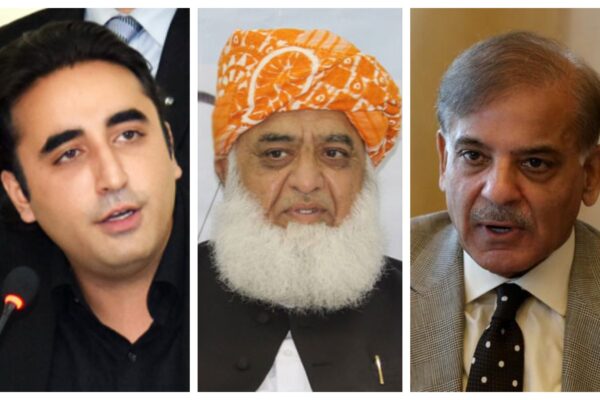 فضل الرحمان کی شہباز اور بلاول سے ملاقات، اے پی سی بلانے پر اتفاق