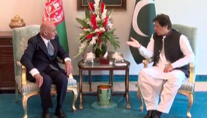 Imran Khan - Ashraf Ghani Meeting