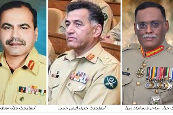 پاک فوج میں تقرریاں و تبادلے، لیفٹیننٹ جنرل فیض حمید ڈی جی آئی ایس آئی تعینات