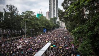 Protest in Hong Kong