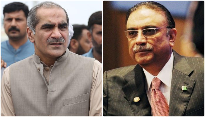 Saad Rafique - Asif Ali Zardari