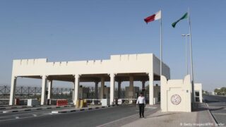 Saudi Arabia and Qatar Border