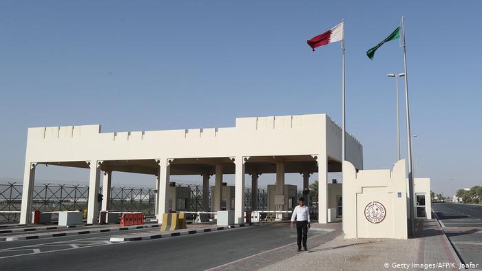 Saudi Arabia and Qatar Border