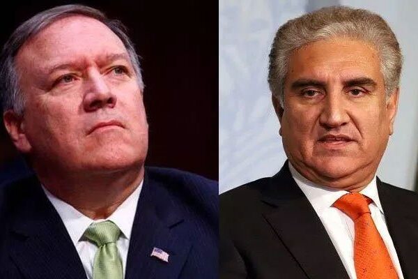 شاہ محمود کا پومپیو کو فون، خطے کی صورتحال سمیت مختلف امور پر تبادلہ خیال