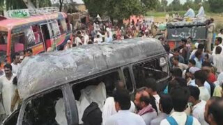 Van Coach Collision
