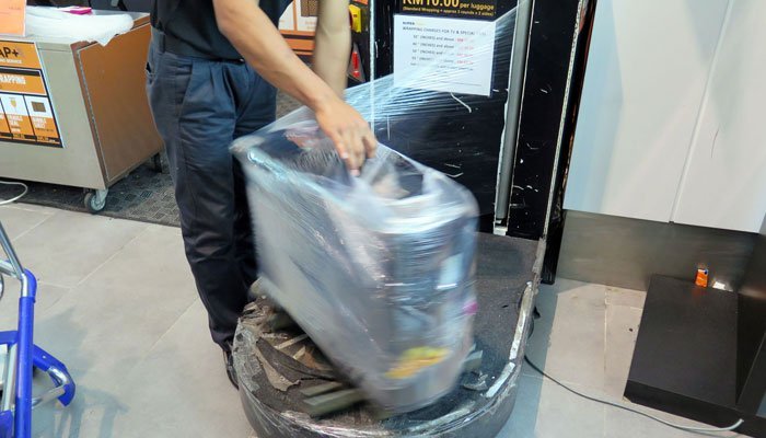 Plasting Wrapping Airport