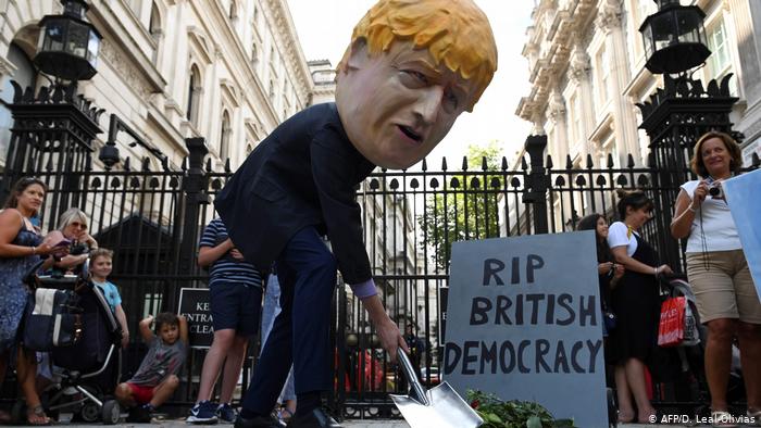 Protest Boris Johnson