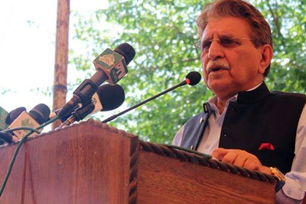 یا ہم ختم ہوجائیں گے یا پھر بھارت کشمیر میں نہیں رہے گا: وزیراعظم آزاد کشمیر