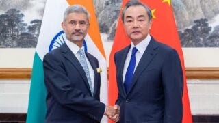 S.Jaishankar and Wang Yi