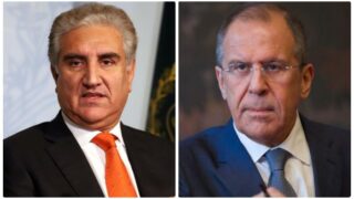 Shah Mahmood Qureshi - Sergei Lavrov
