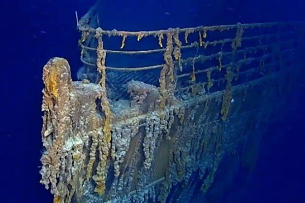 بحراوقیانوس میں غرق ٹائی ٹینک کی تازہ ترین ویڈیو جاری