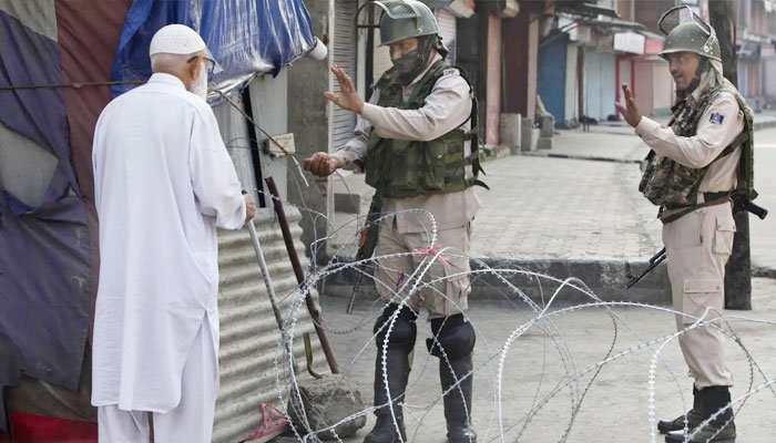 Curfew in Kashmir