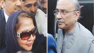 Faryal Talpur and Asif Zardari
