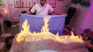Fire Towels Massage