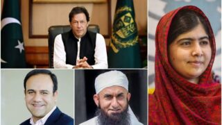 Imran Khan, Malala, Maulana Tariq Jameel