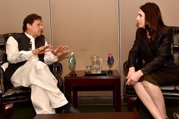 عمران خان کی نیوزی لینڈ کی وزیراعظم جیسنڈا آرڈرن سے ملاقات
