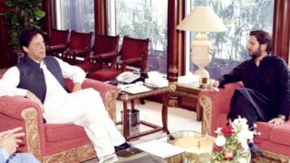 Imran Khan and Shahid Afridi