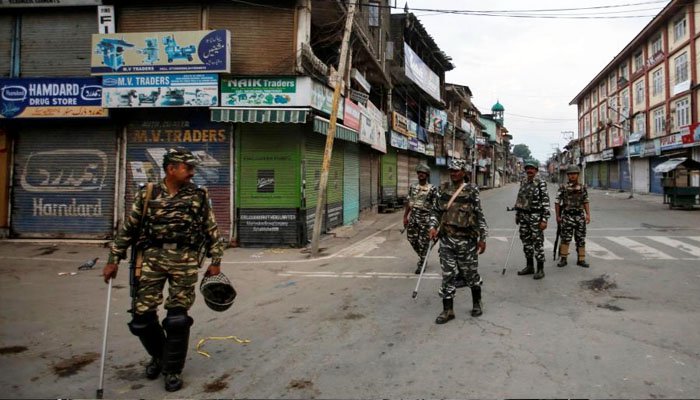 Kashmir Curfew