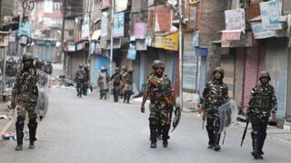 Kashmir Curfew