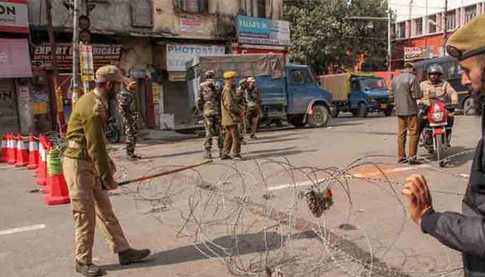 Kashmir Curfew