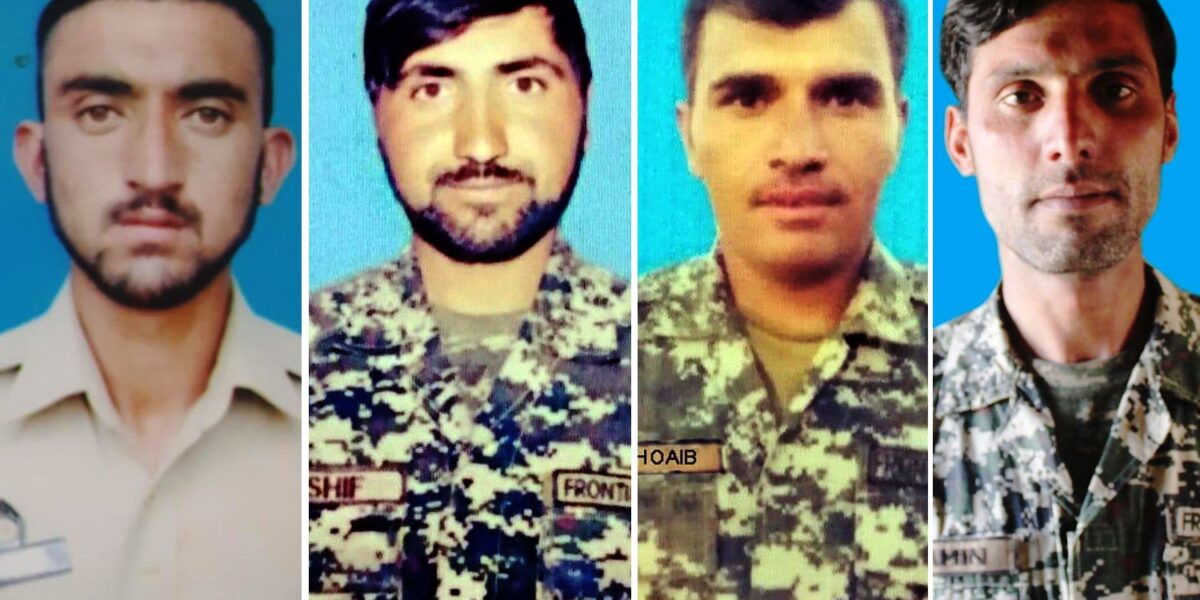 Pak Army Shaheed Soldiers