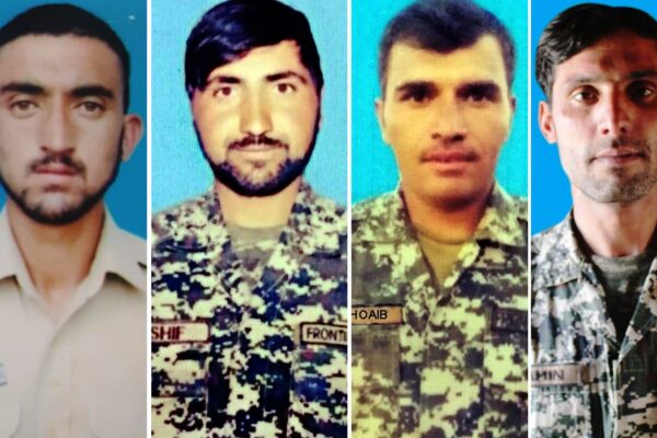 شمالی وزیرستان اور پاک افغان سرحد پر فائرنگ سے پاک فوج کے 4 جوان شہید