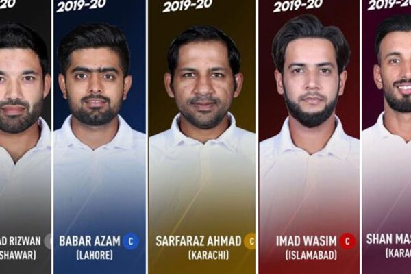 ڈومیسٹک سیزن 20-2019 کیلئے کپتان و کھلاڑیوں کا اعلان